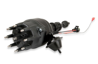 MSD Black Dist, Ford 289/302,RTR,STL GR - MSD Black Distributor, Ford 289/302, Ready-to-Run, Steel Gear