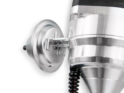 Dist,Ford 289/302,RTR, Black Cap, STL GR - Distributor, Ford 289/302, Ready-to-Run, Black Cap, Steel Gear