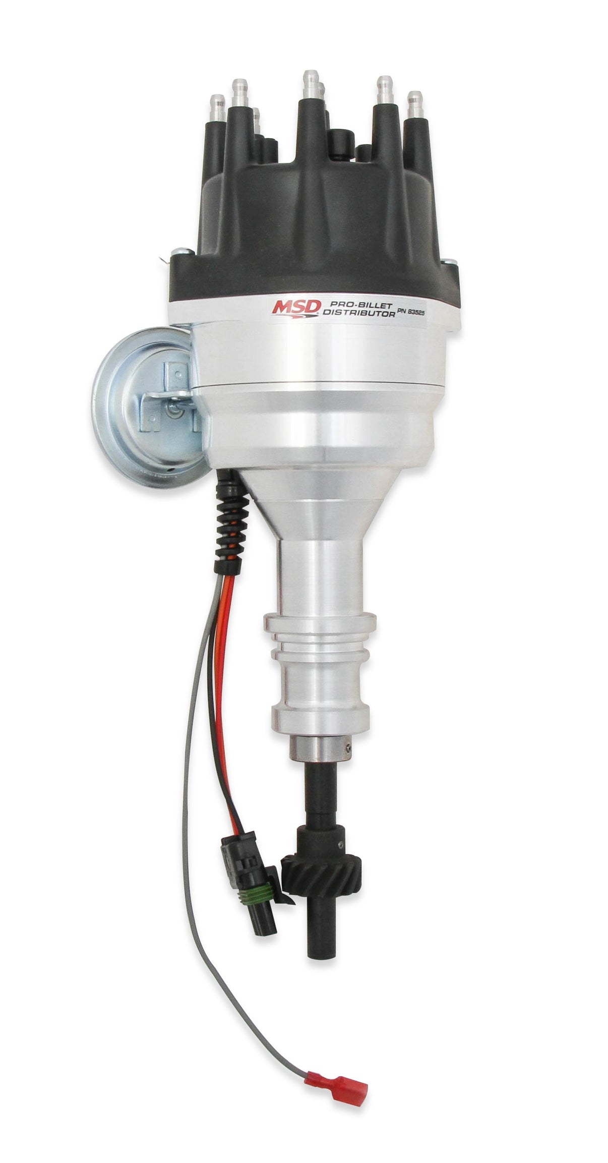 Ford 289/302 Ready-To-Run Distributor, Black Cap - Photo - Primary Front