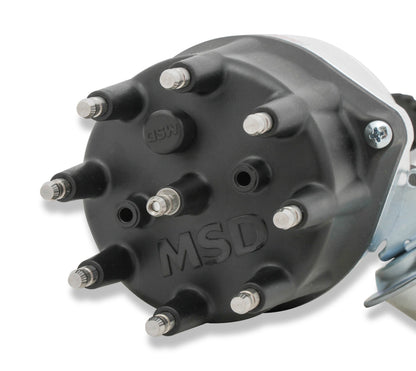 Distributor, Ford 289/302, RTR Blk Cap - Ford 289/302 Ready-To-Run Distributor, Black Cap