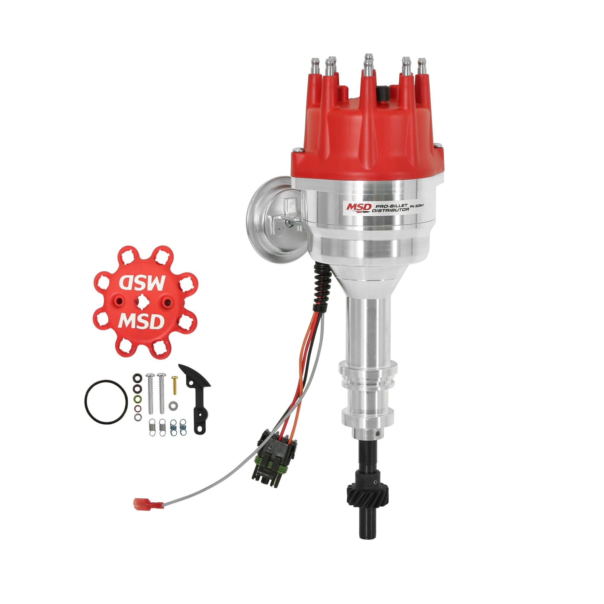 Ford 351W Ready-To-Run Pro-Billet Distributor Steel Gear - Photo - Primary Front