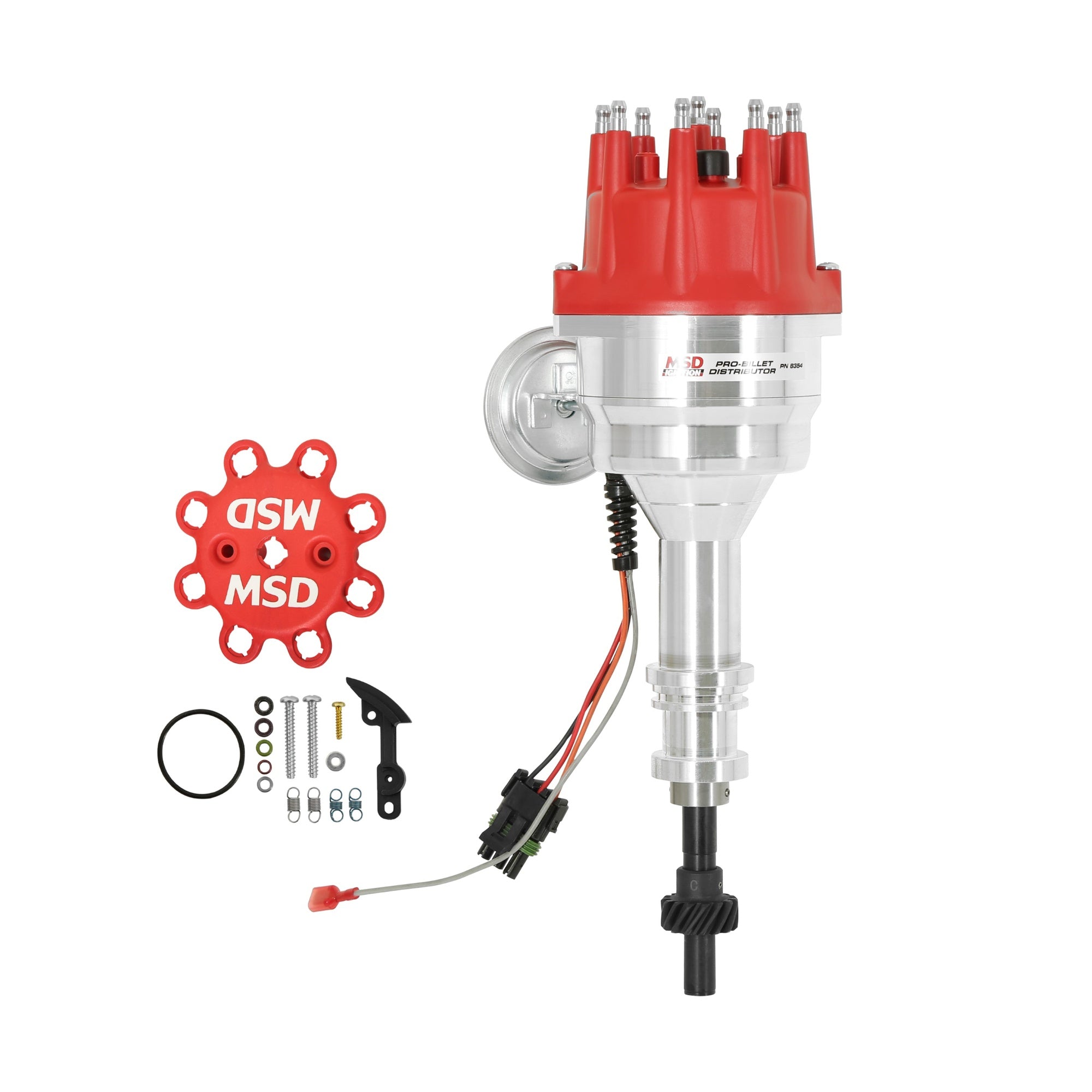 Ford 351W Ready-To-Run Pro-Billet Distributor - Photo - Primary Front