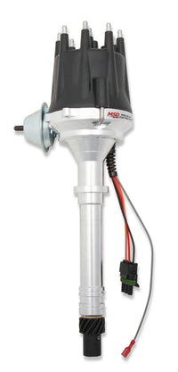 Distributor, Chevy V8 w/Module Blk Cap - Chevy V8 w/Internal Module Distributor and Black Cap