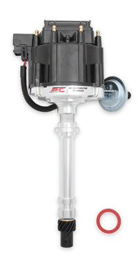 Dist., Street Fire HEI, Blk. Cap, Chevy - Street Fire Chevrolet V8 GM HEI Distributor w/Black Cap
