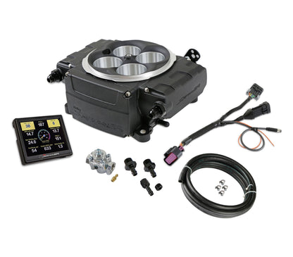 SNIPER 2 UPGRADE KIT W/REG - BLACK - Holley Sniper 2 EFI - Black