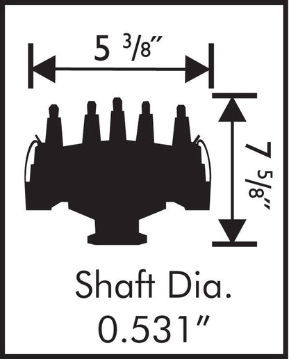 Distributor, 351W, Crank Trigger - Ford 351W Crank Trigger Distributor