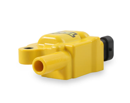 ACCEL Ignition Coil - SuperCoil GM LS2/LS3/LS7 engines, yellow, Individual - Photo - out of package Side