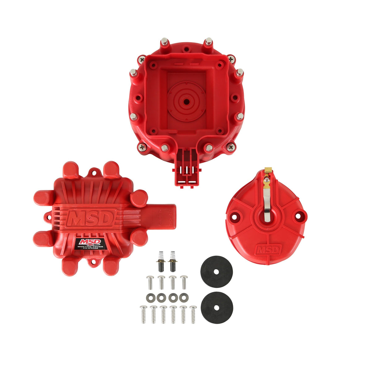HEI Extreme Cap and Rotor Kit includes PN 84111, 84101, 84022 - Photo - out of package Right