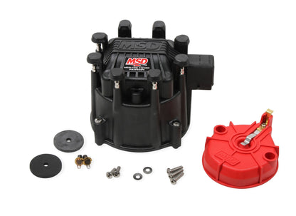 Black Extreme Output HEI Cap/Rotor Kit - Photo - Primary Front