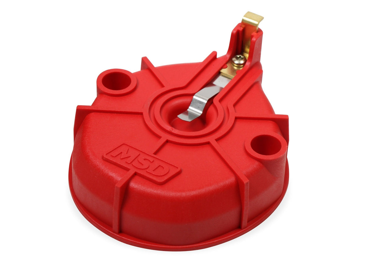 Black Extreme Output HEI Cap/Rotor Kit - Photo - out of package Right