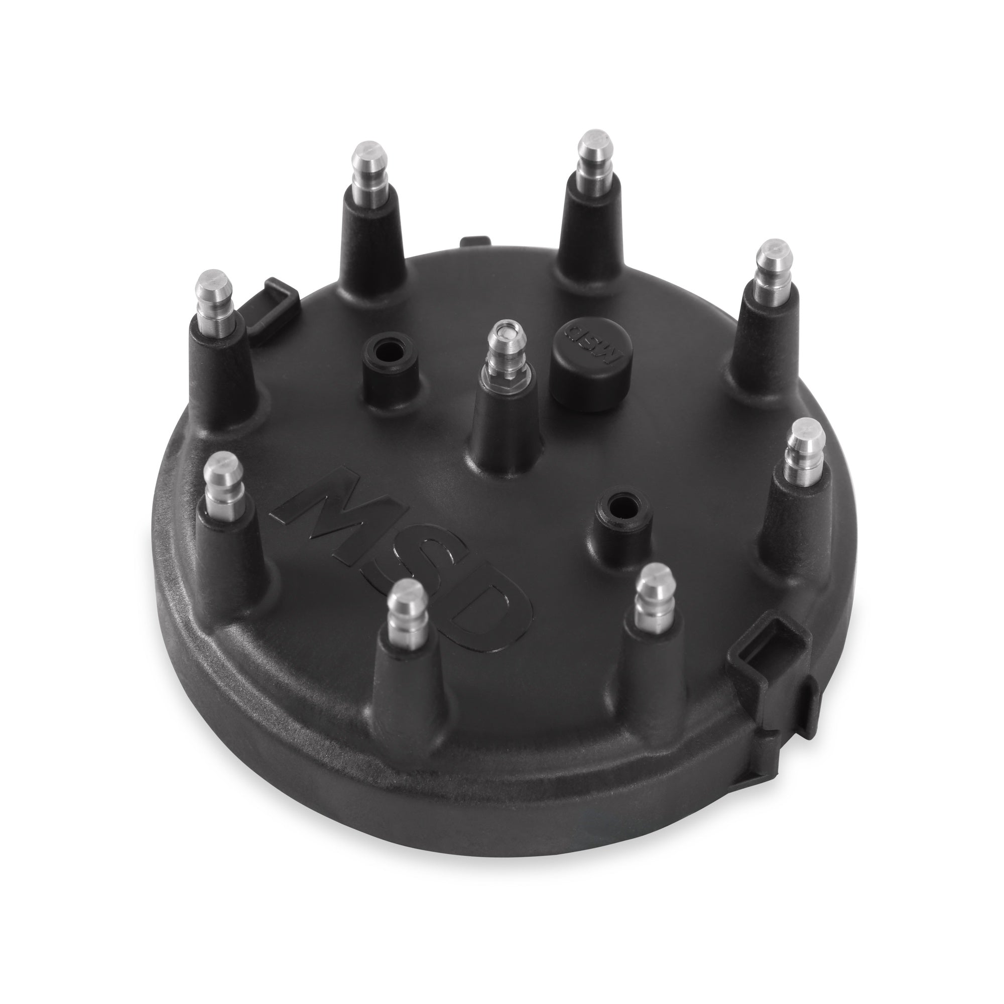 MSD Distributor Cap - Ford HEI - Black - Photo - Close Up Left