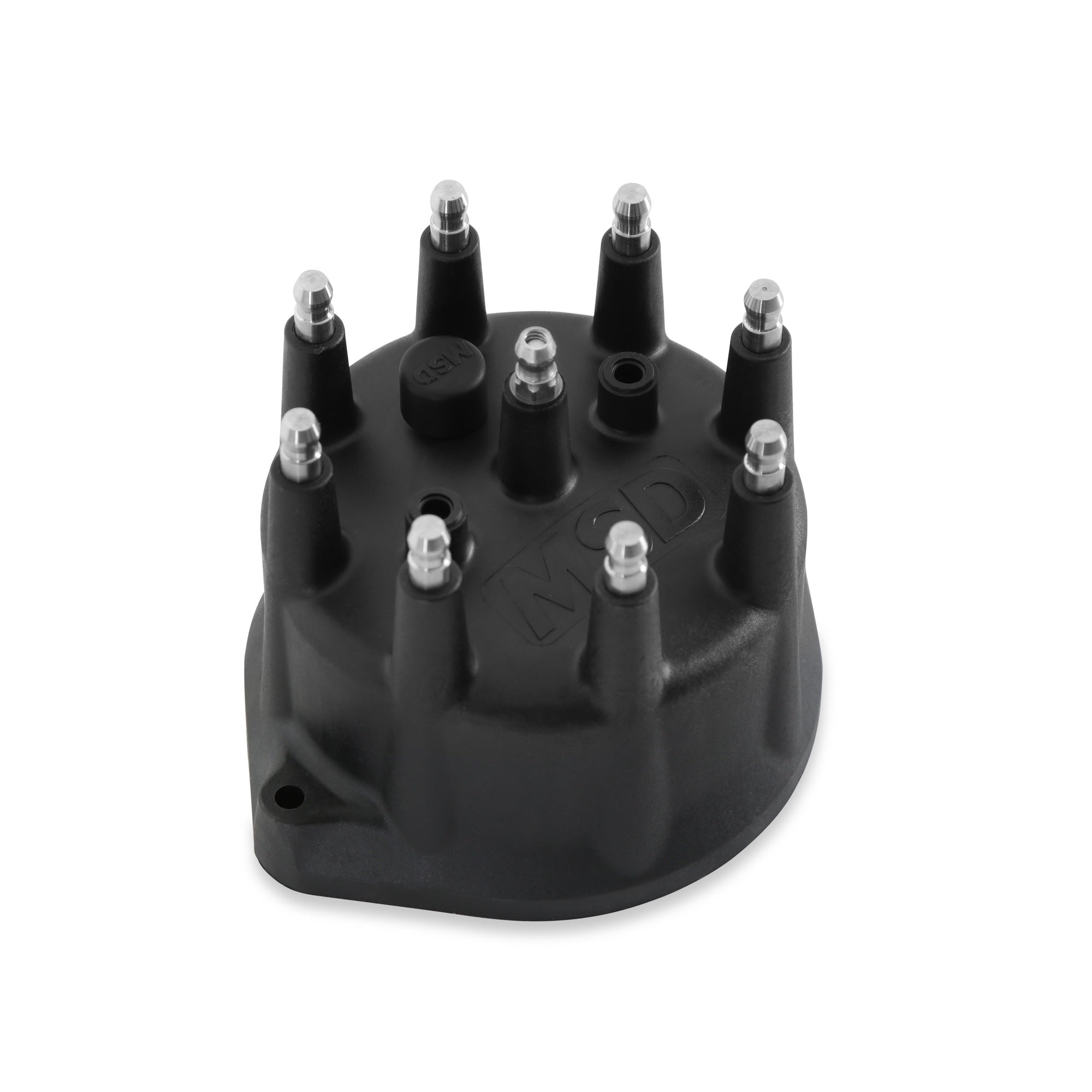 Black Distributor Cap for PN 8570, 8545, 8546 - Photo - Close Up Left