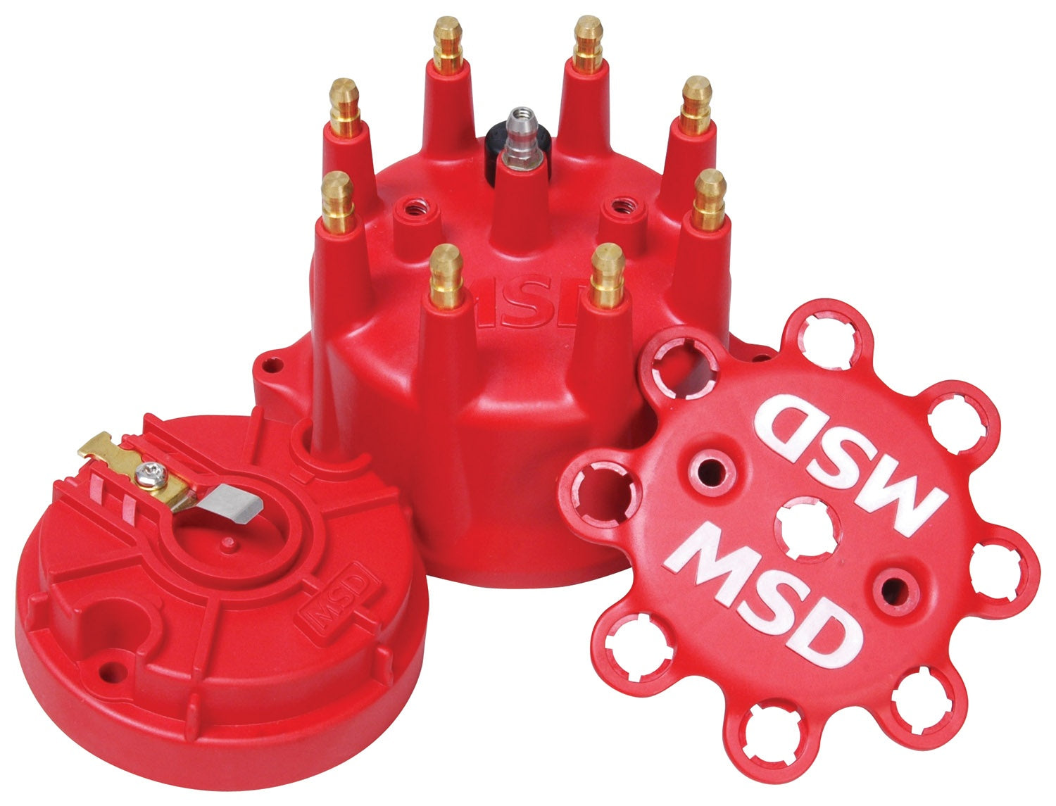 MSD Red Cap/Rotor Kit - Photo - Primary Kit