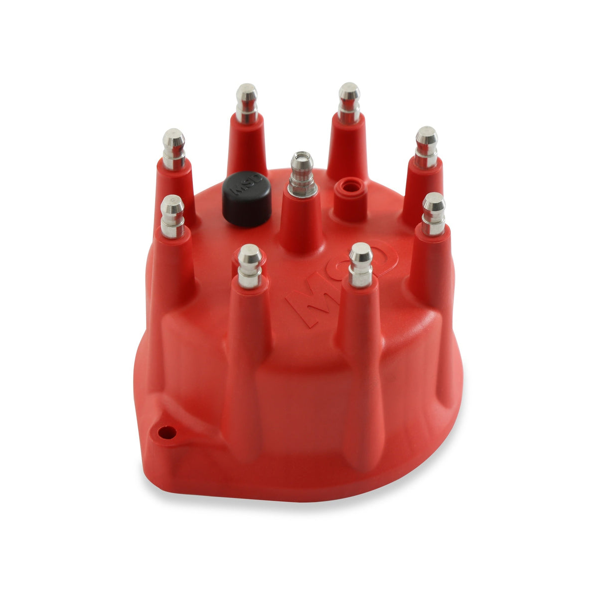 Red Distributor Cap - Photo - Close Up Left