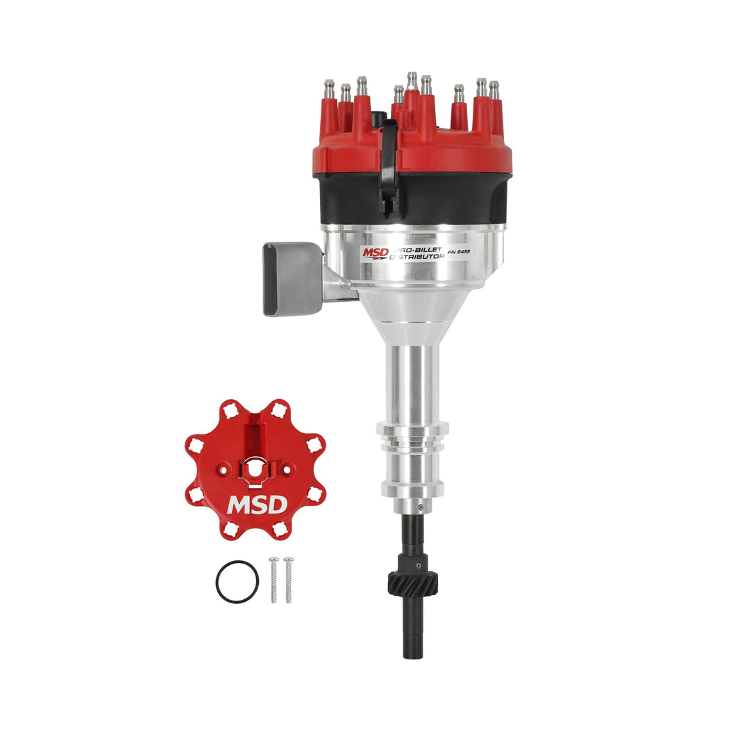 Dist. Ford TFI, 351W,steel gear,hyd roll - Ford TFI EFI 351W w/Module Pro-Billet Distributor