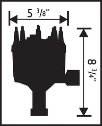 Distributor, Ford TFI, 351W - Ford TFI 351W Pro-Billet Distributor