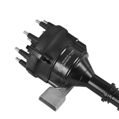 MSD Black DistFord5.0LMust,86-93w/Module - Ford 5.0L Black Pro-Billet Distributor