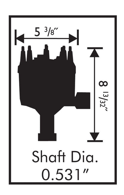 Dist. Ford 5.0L Mustang,'86-'93 w/Module - Ford 5.0L Pro-Billet Distributor