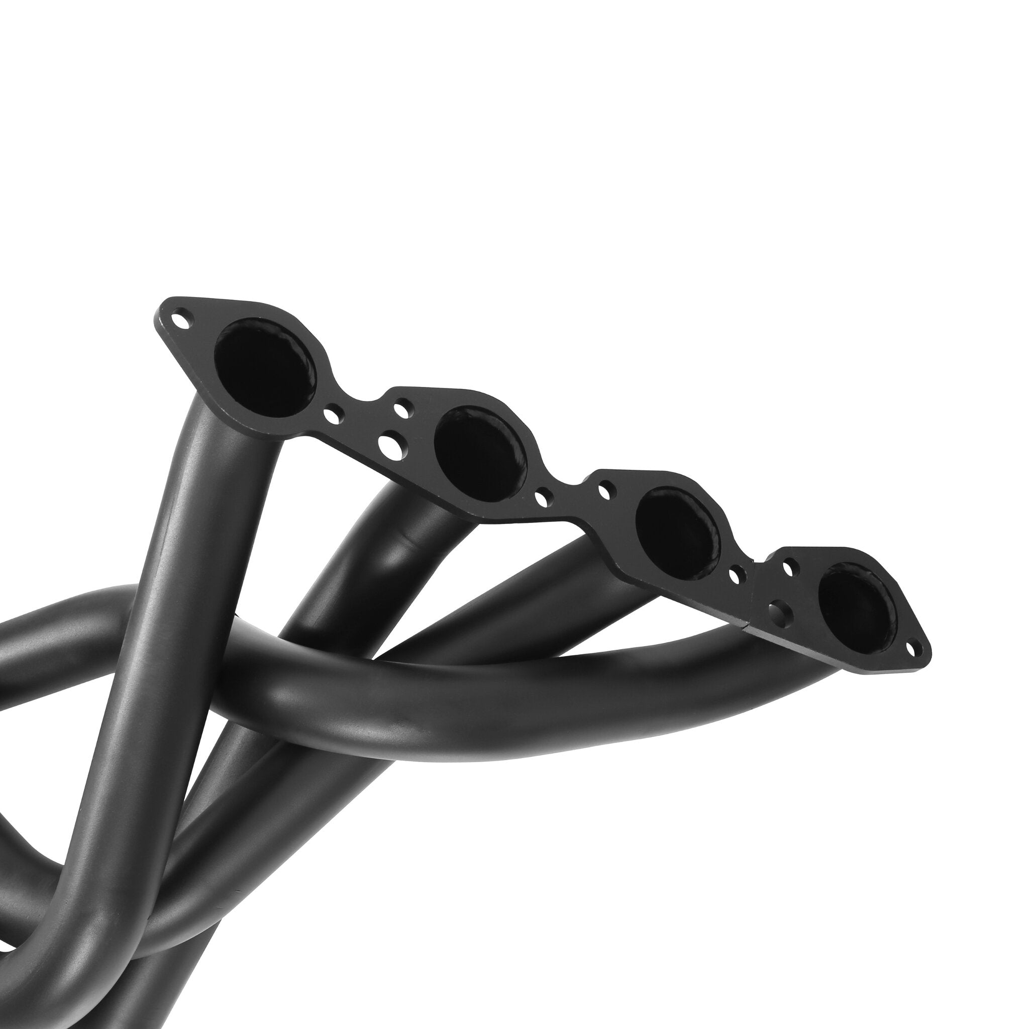 Hooker Super Competition Long Tube Header - Painted - Photo - Close Up Angle
