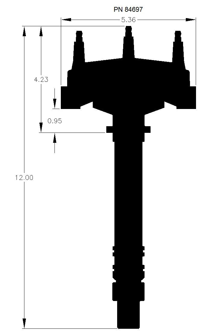 Distributor, Crank Trigger, Chevy V8 L.P - Chevy V8 Crank Trigger Distributor