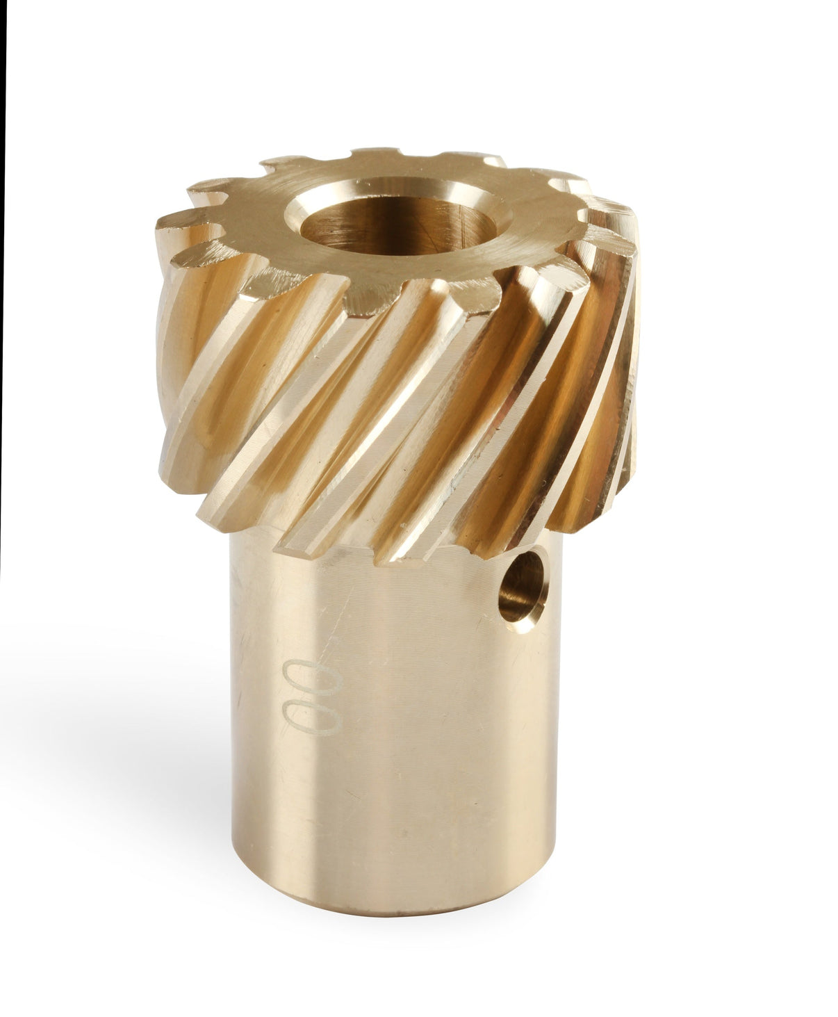Chevy Bronze Distributor Gear .500"ID - Photo - out of package Back
