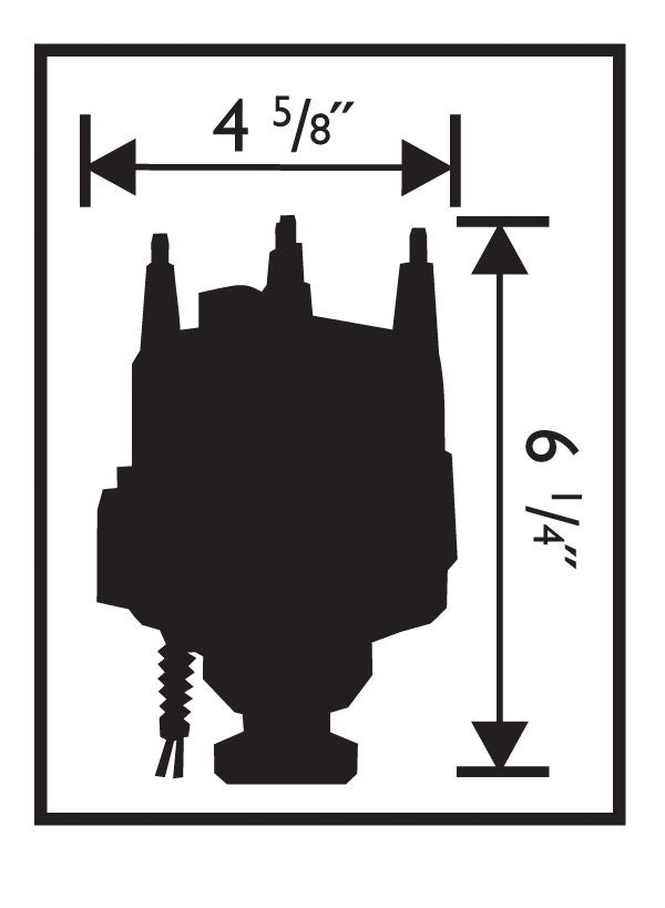 Ford 2.3L Billet Distributor - Photo - out of package Bottom