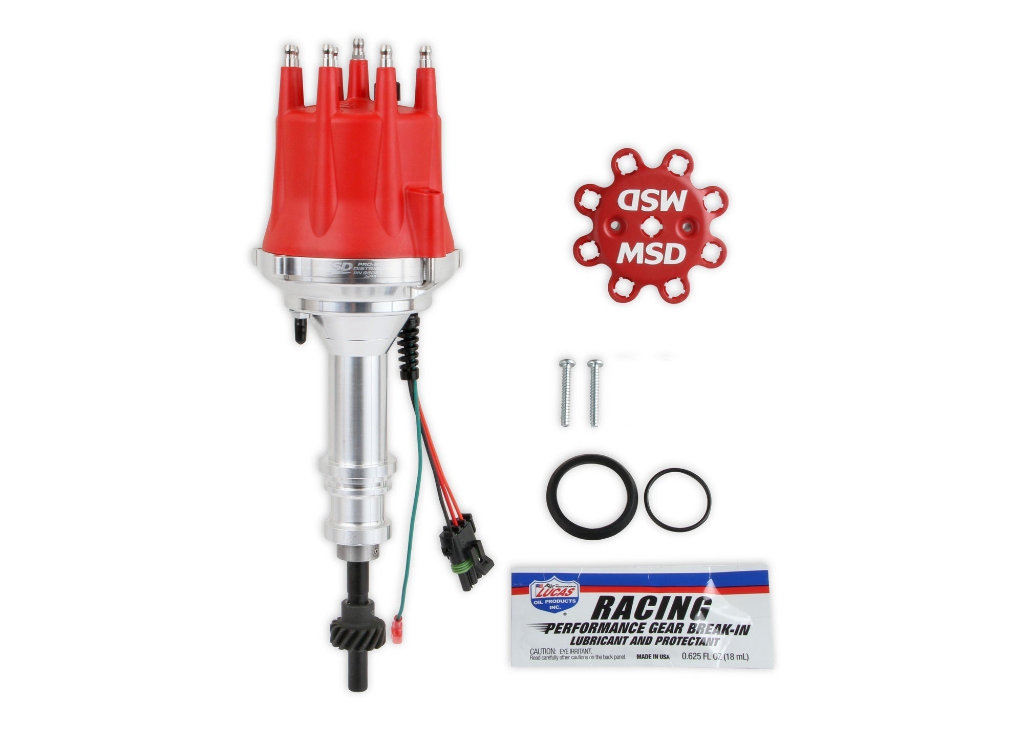 Distributor, Ford 289/302, E-Curve, Steel Gear - Photo - out of package Back