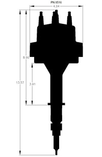 Distributor, 6 Cyl.AMC Jeep 232-258,4.0L - AMC Jeep 232-258 Distributor