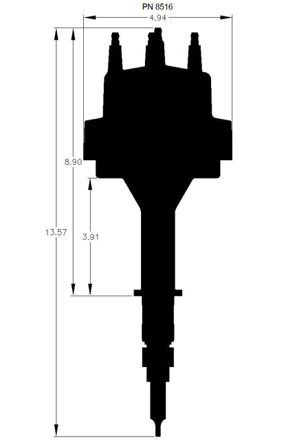 AMC Jeep 232-258 Distributor - Photo - Primary Top