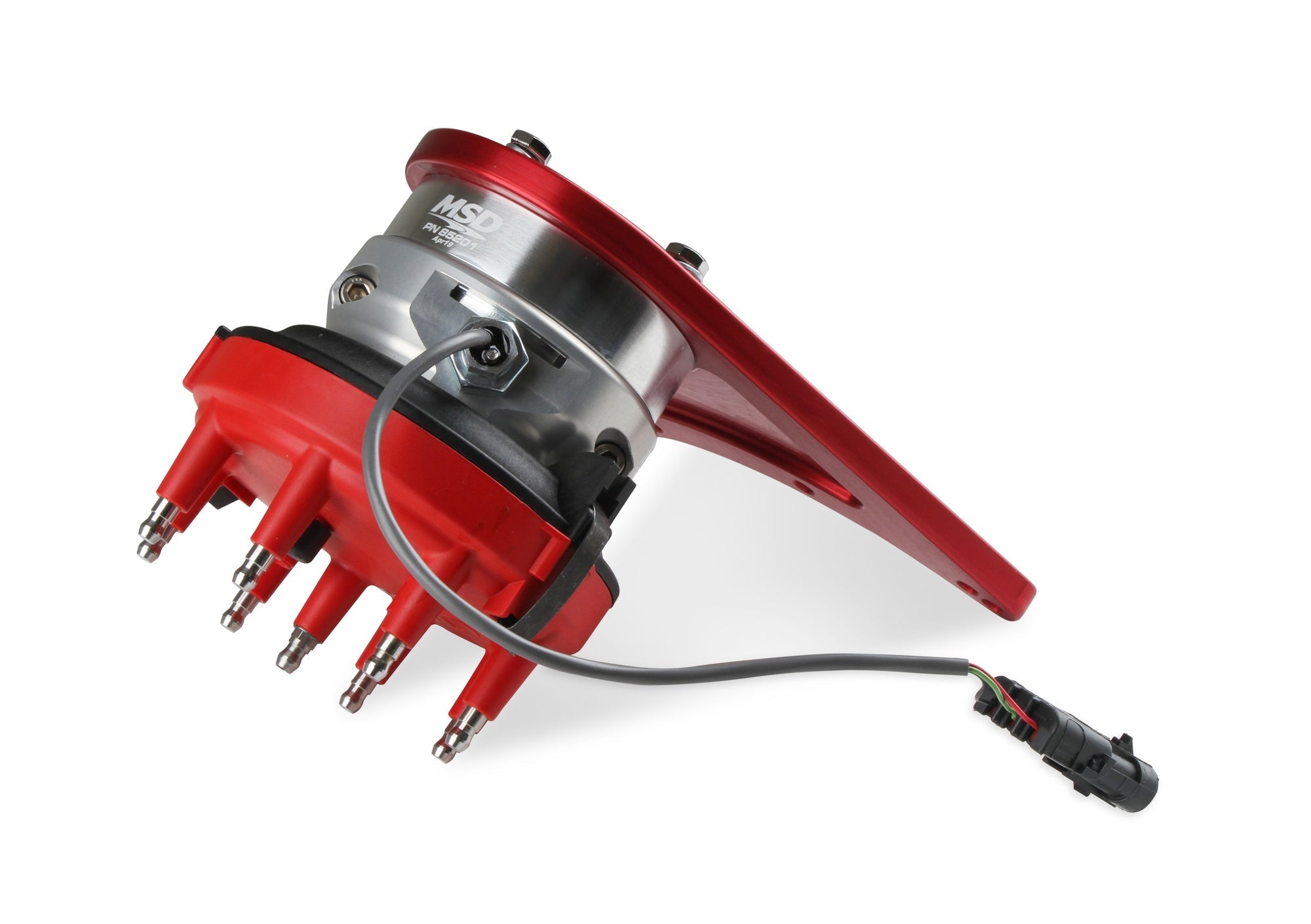 MSD Front Drive Distributor with Adjustable Cam Sync - Photo - out of package Bottom