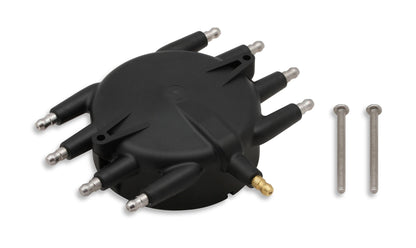 Crab Style Distributor Cap, Black - Photo - Primary Front