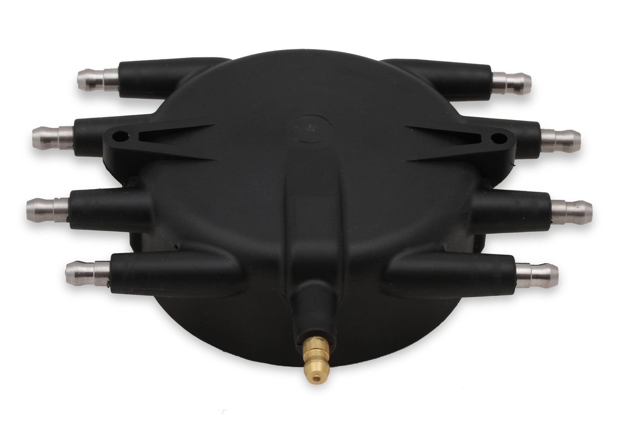 Crab Style Distributor Cap, Black - Photo - out of package Left