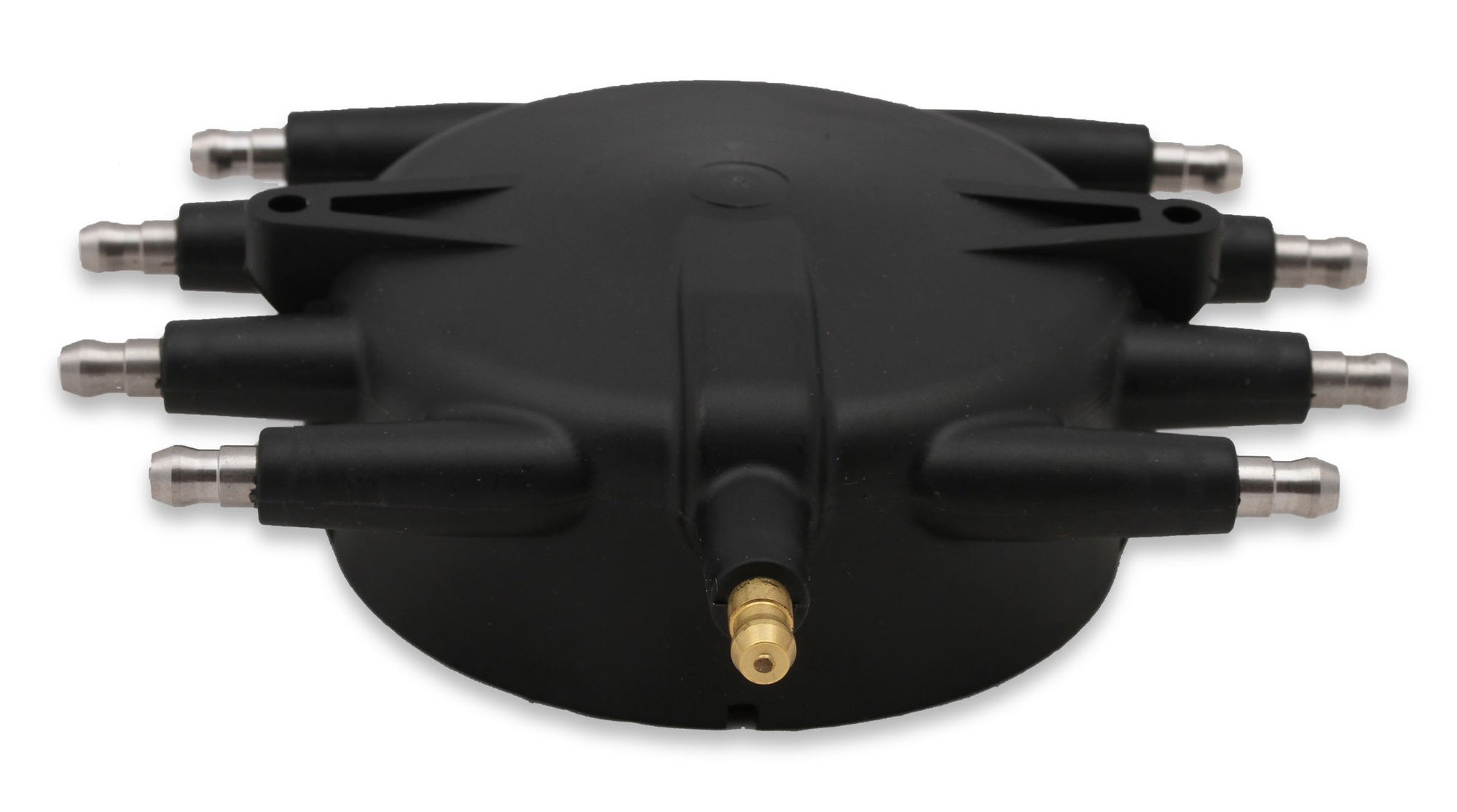 Crab Style Distributor Cap, Black - Photo - out of package Back