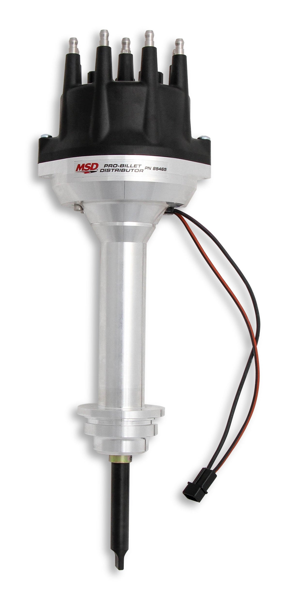 MSD Black Chrysler 426, 440 Pro-Billet Distributor - Photo - Primary Front