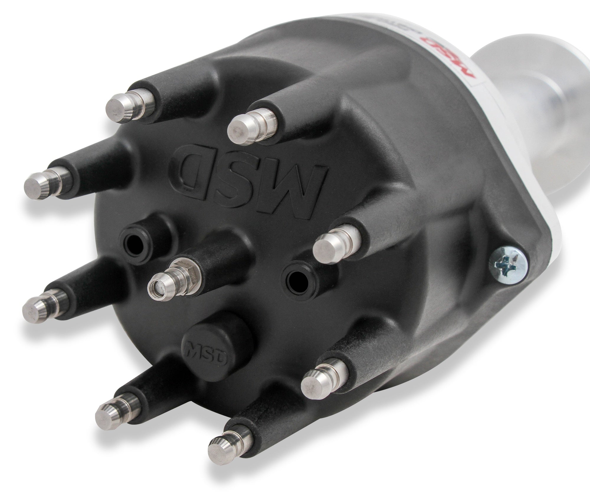 MSD Black Chrysler 426, 440 Pro-Billet Distributor - Photo - out of package Back