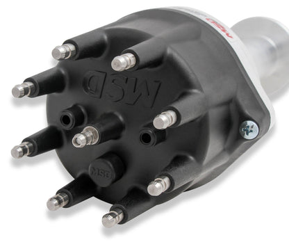 MSD Black Chrysler 426, 440 Pro-Billet Distributor - Photo - out of package Back