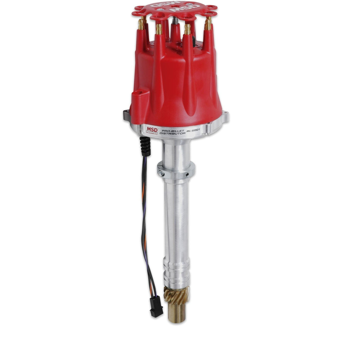 Chevy V8 Pro-Billet Distributor - Photo - out of package Angle