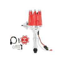 Distributor, Ready To Run, Buick 455 V8 - MSD Ready-To-Run Distributor - Buick 400-430-455 V8 - Red