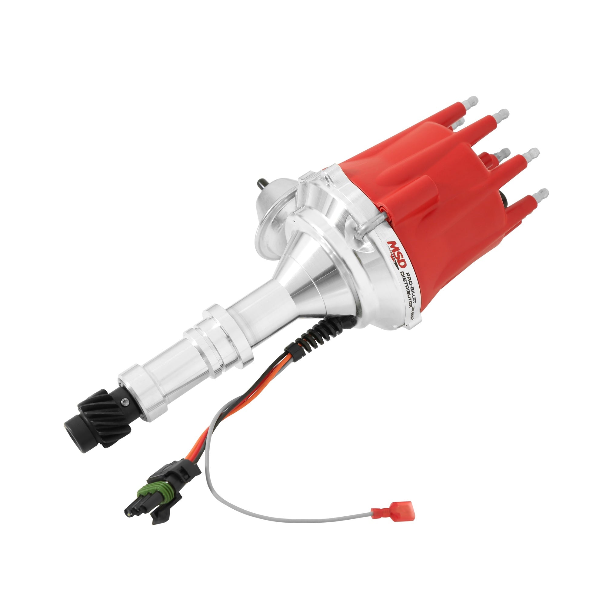 MSD Ready-To-Run Distributor - Buick 400-430-455 V8 - Red - Photo - out of package Right