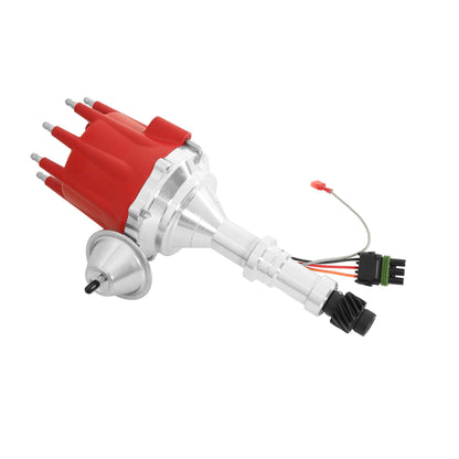 MSD Ready-To-Run Distributor - Buick 400-430-455 V8 - Red - Photo - out of package Left