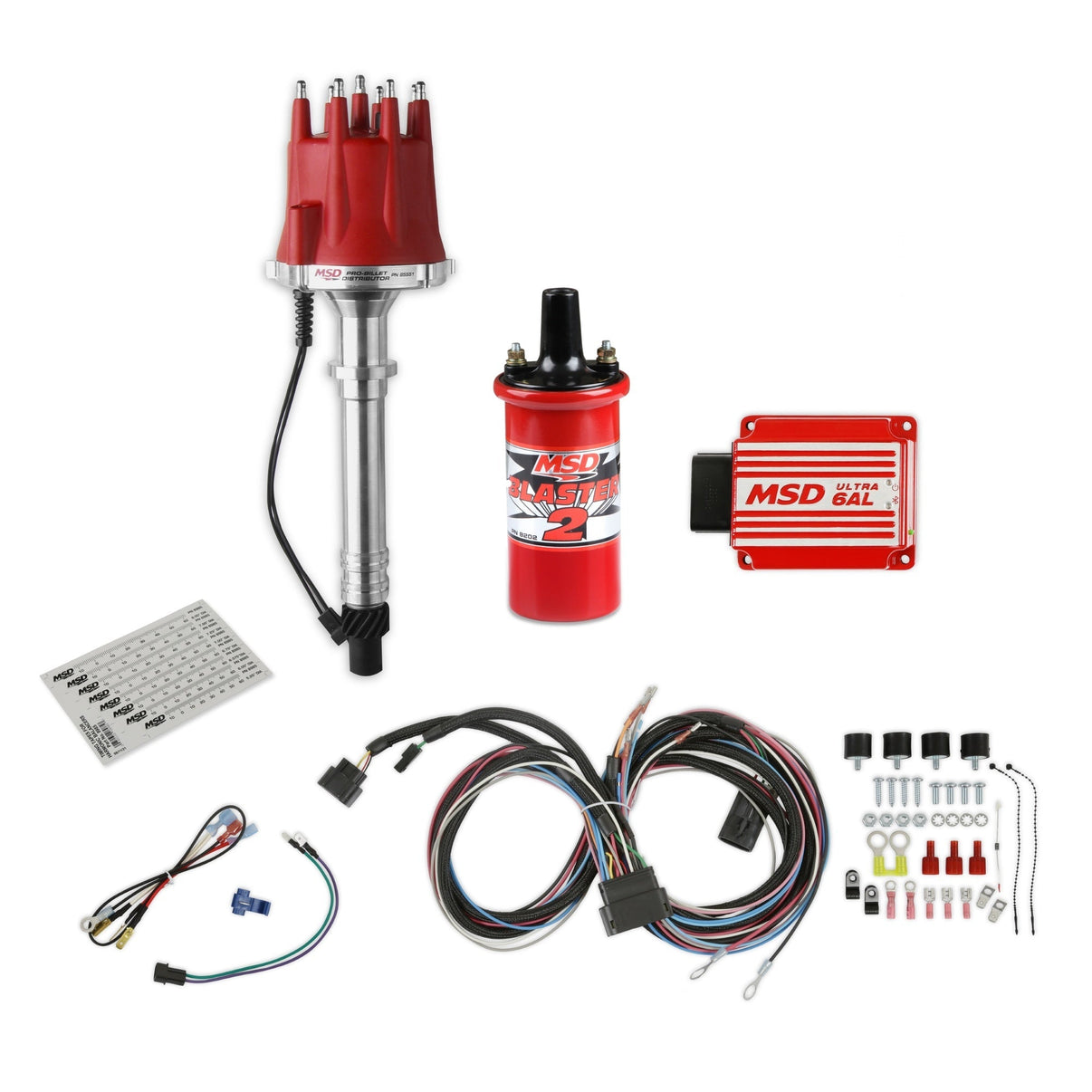 Chevy V8 Pro-Billet Distributor Bundle - Photo - Primary Front