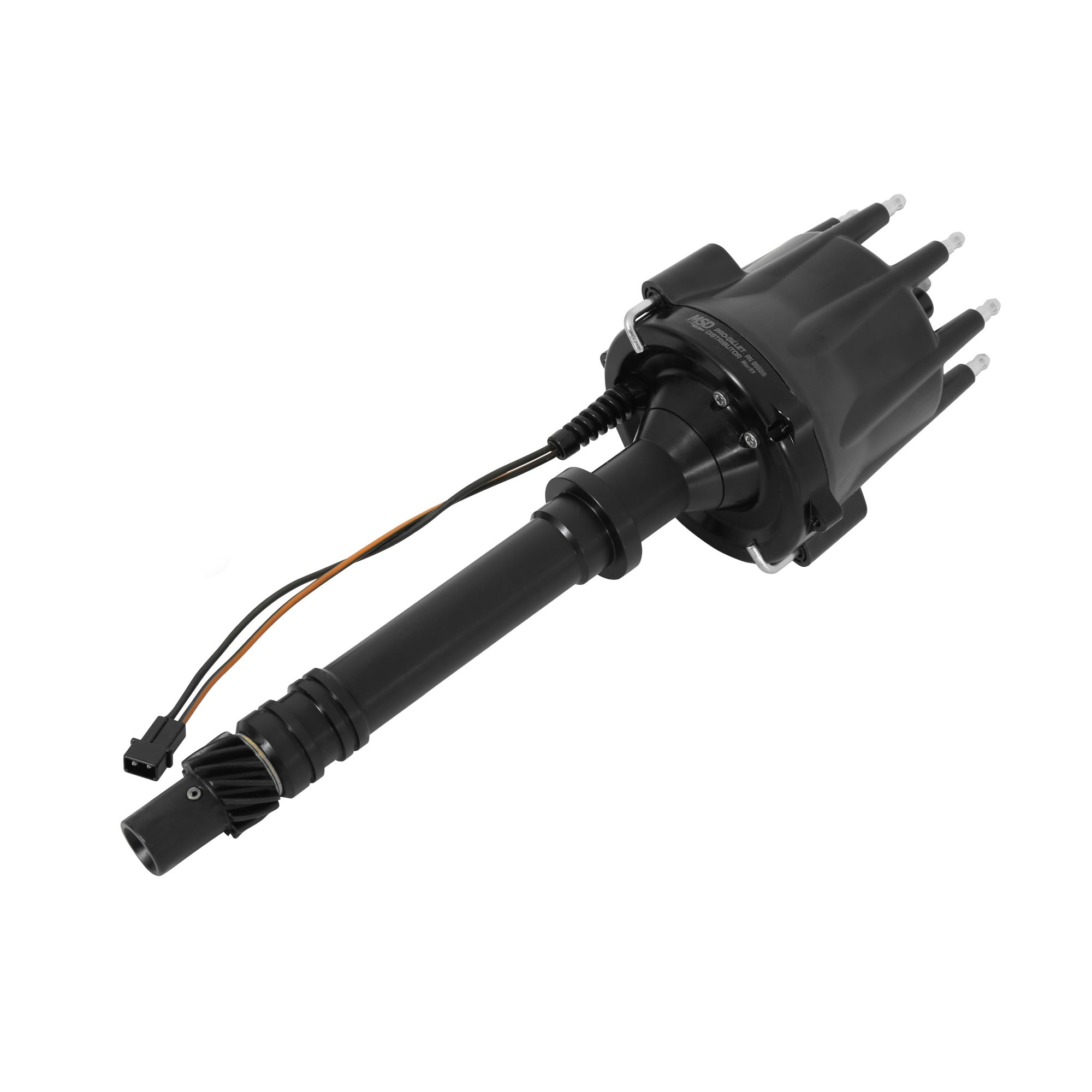 Chevy Black V8 Pro-Billet Distributor - Photo - out of package Left