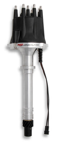 Distributor,ChevyV8,Pro-Billet,w/Blk Cap - Chevy V8 Pro-Billet Distributor w/Black Cap