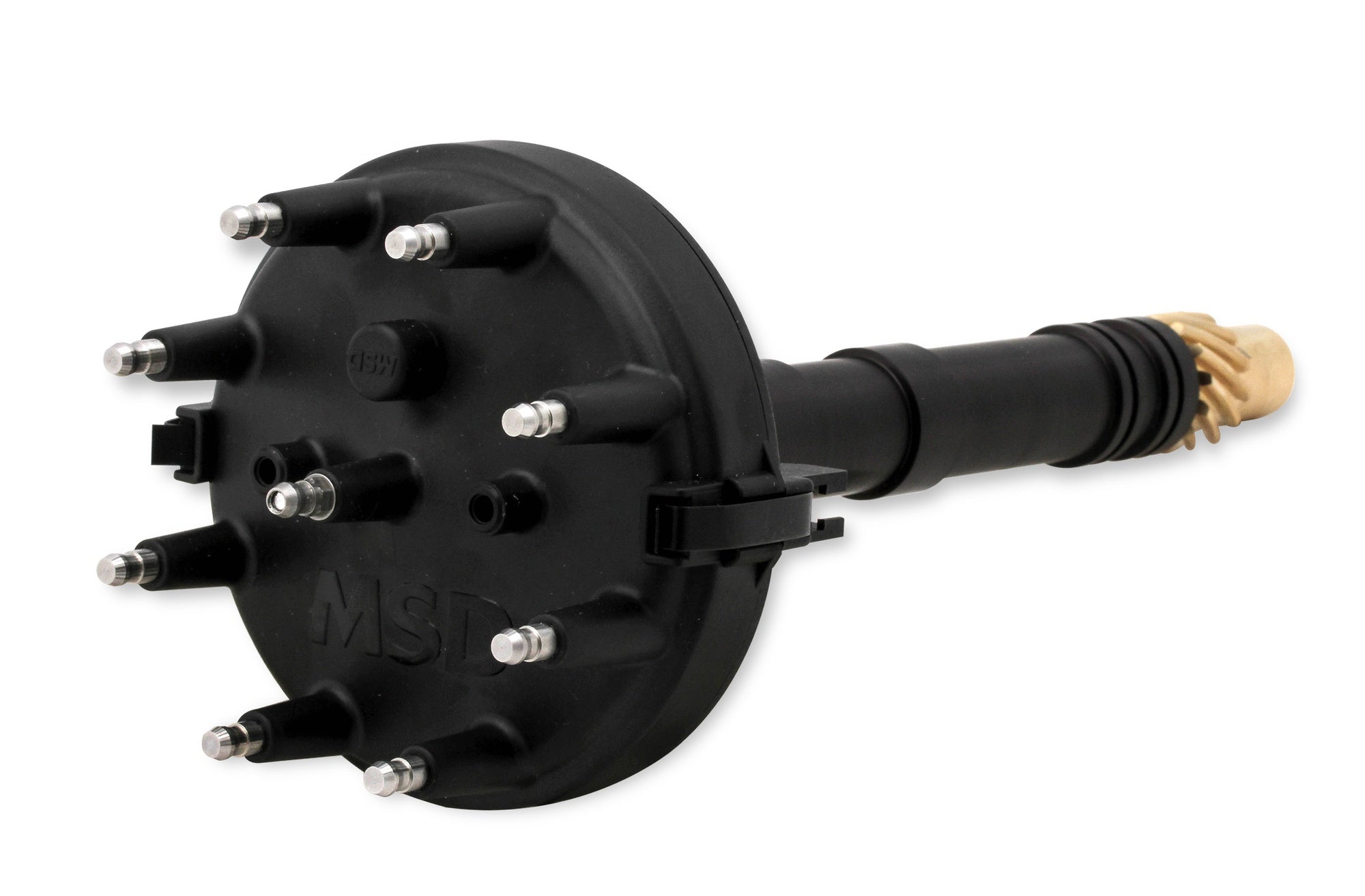 Tall Block Chevy V8 Crank Trigger Distributor - Photo - out of package Left