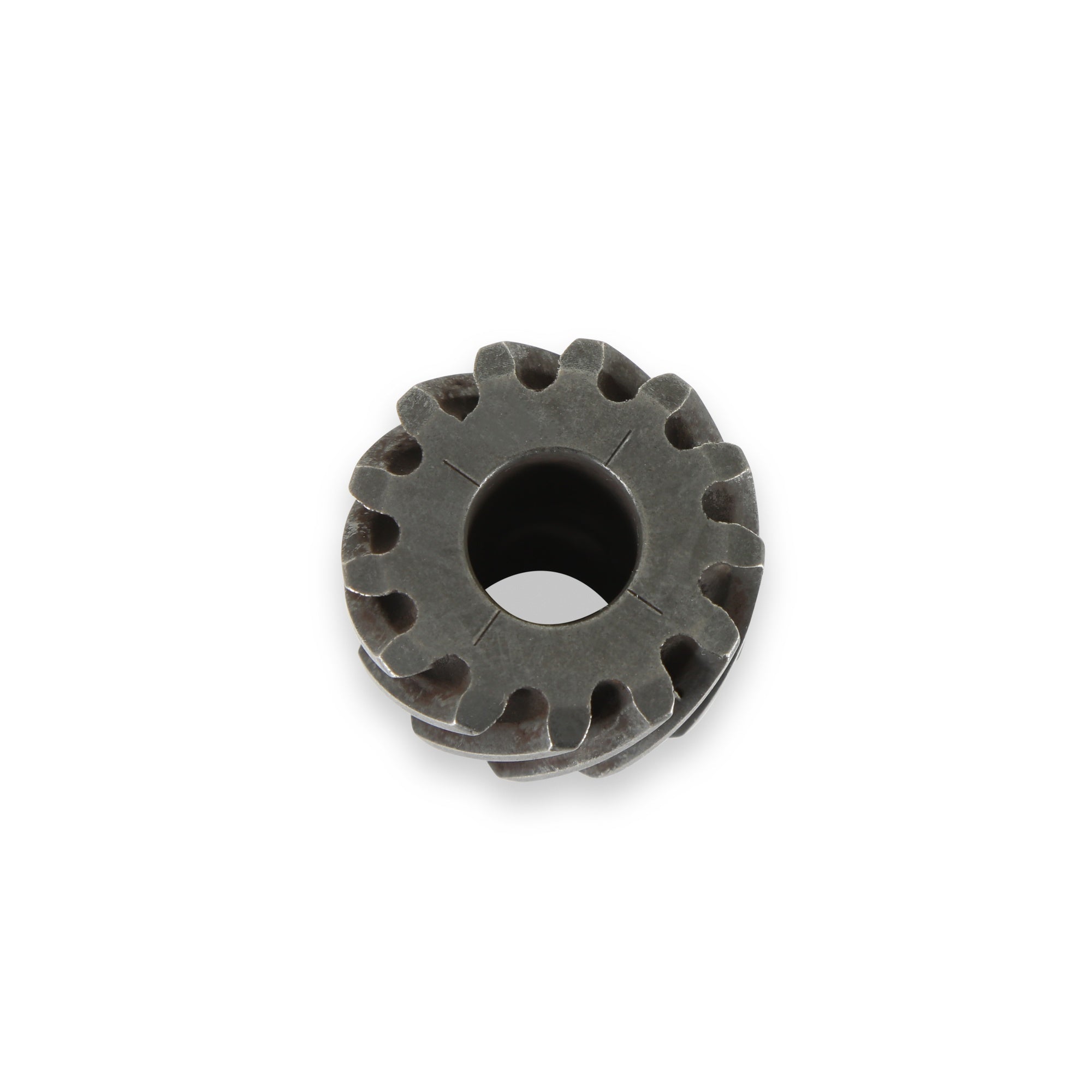 Iron Distributor Gear for MSD Chevy Marine Distributors - Photo - Close Up Back