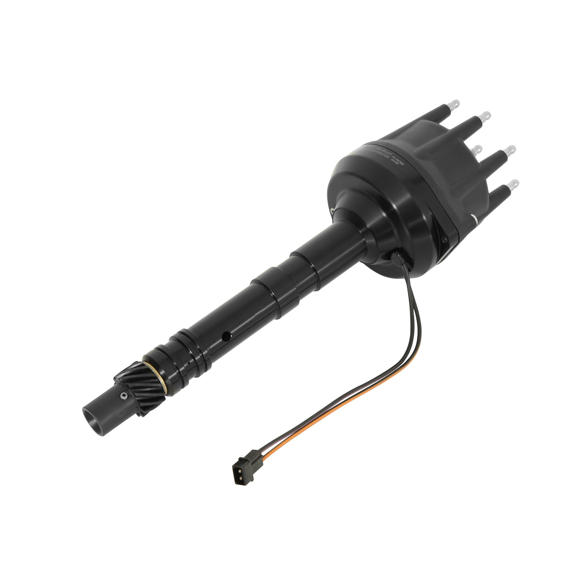 MSD Black Small Diameter Chevy V8 Pro-Billet Distributor - Photo - out of package Right