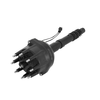 MSD Black Small Diameter Chevy V8 Pro-Billet Distributor - Photo - out of package Top