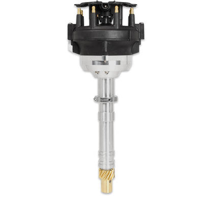 Distributeur Chevy Pro-Billet Racing, verrouillé, grand capuchon, engrenage brun