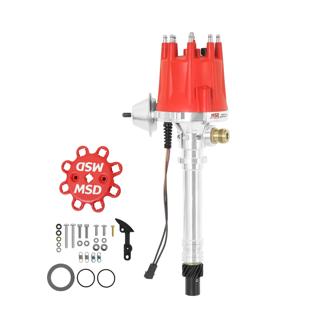 Distributeur, Corvette V8, entraînement de compte-tours avec dépression - Distributeur à entraînement de compte-tours avec avance à dépression pour Corvette V8
