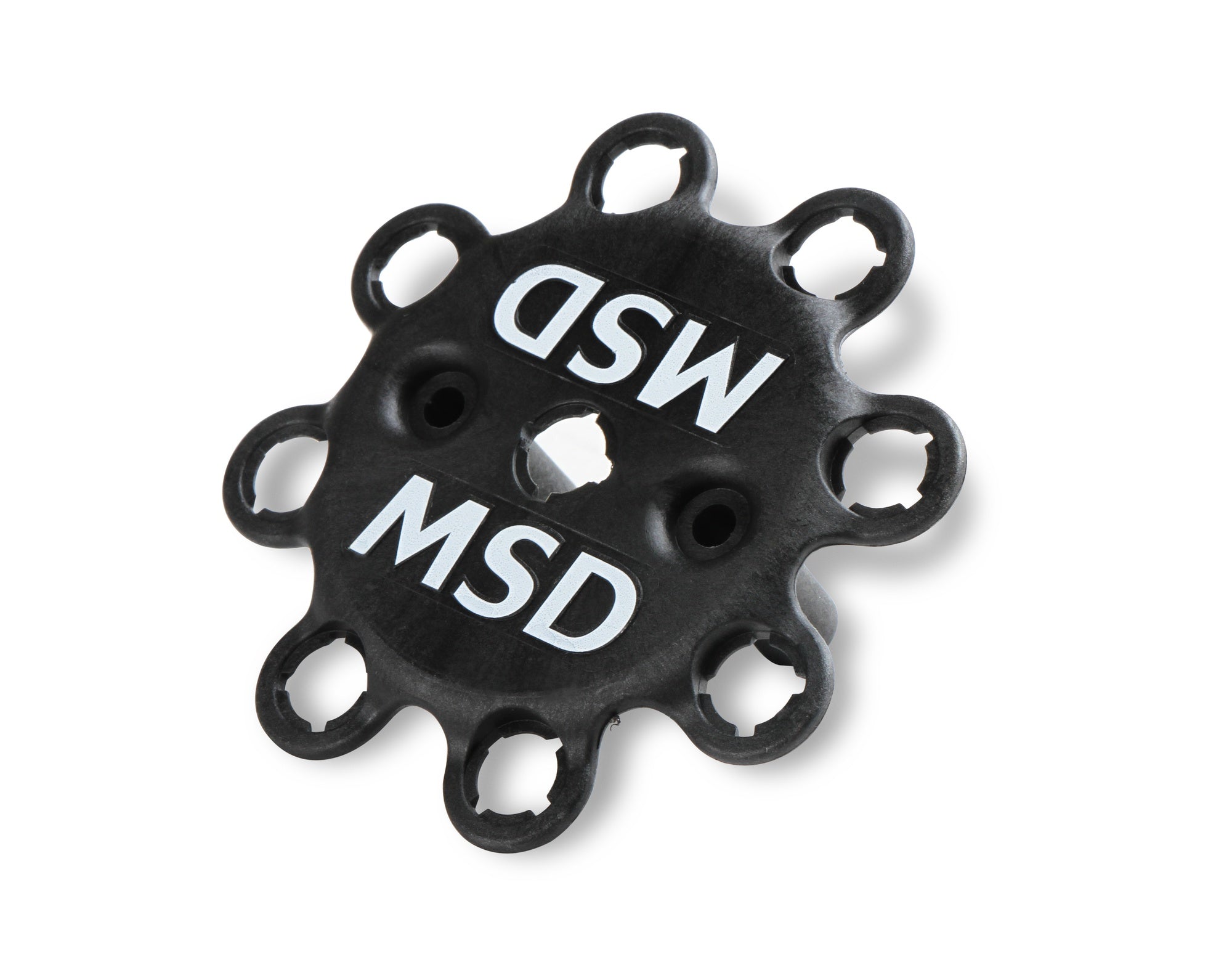 MSD Black Distributor Ford 351C-460, Pro Billet, Small Cap, Steel Gear - Photo - out of package Right